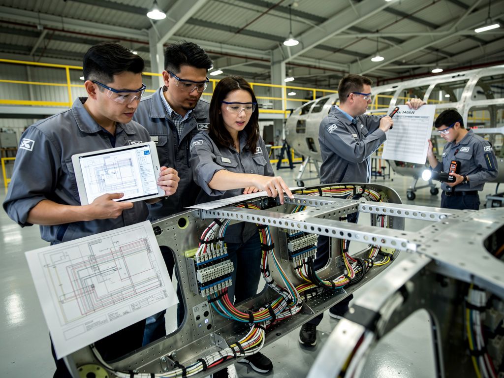 Do iT Platinium EWIS expertise — wiring harness design, installation and certification for aerospace programmes
